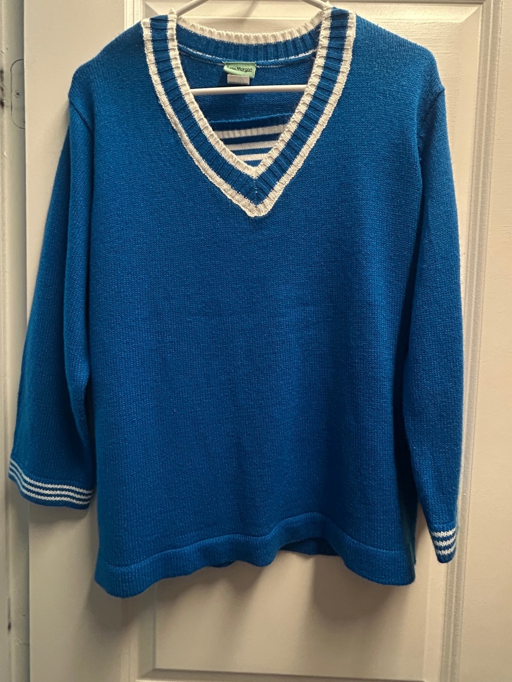 Vintage 1980s Sara Morgan Sailor Sweater